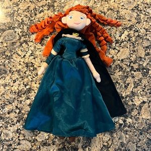 Disney 20” plush Merida stuffed animal Disney store brave